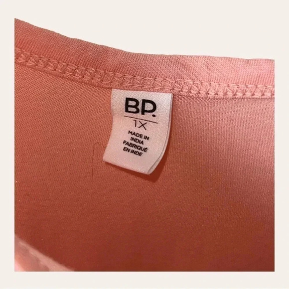Bpโ CROPPED TANK TOP SIZE 1X SALMON IN COLOR - Picture 6 of 11
